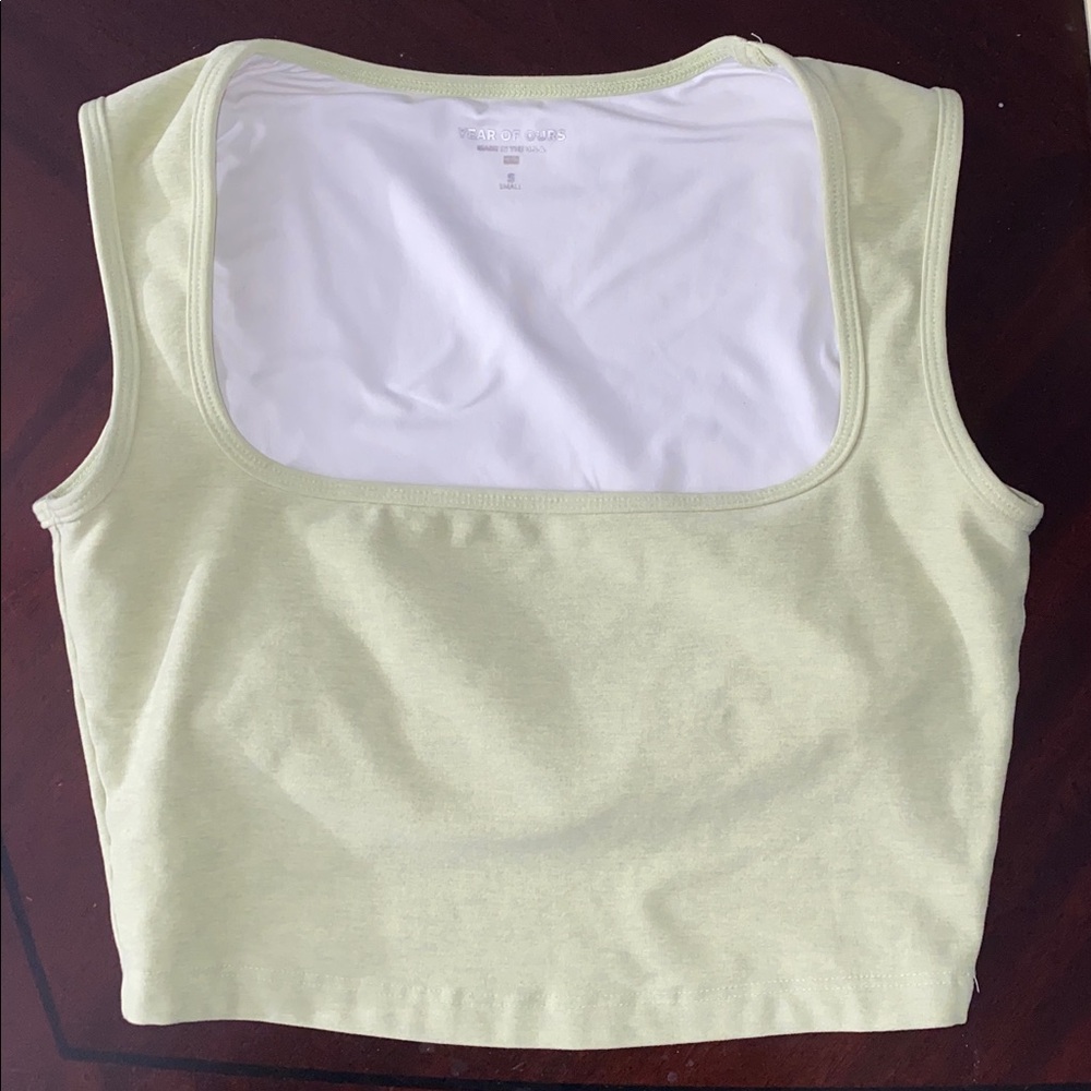 Year of Ours Light Green Top